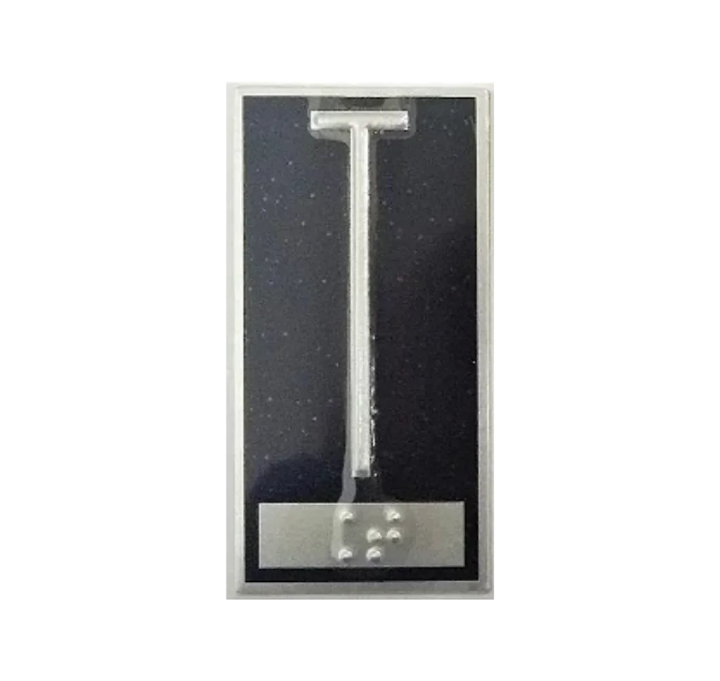 Placa Braille para Elevadores